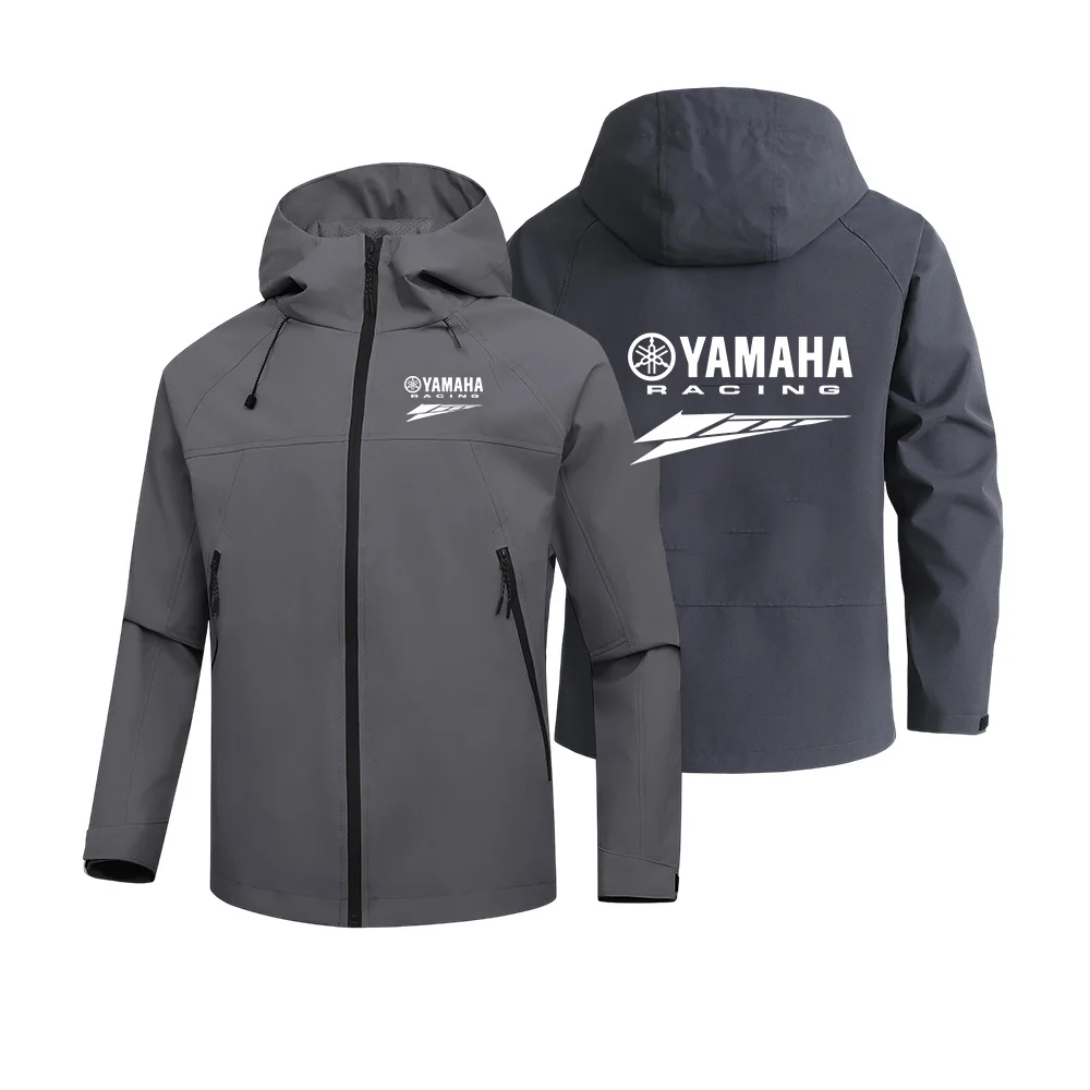 Фото Ветрозащитная спортивная куртка Yamaha для мотоциклистов, повседневная модная велосипедная куртка для мужчин и женщин №3