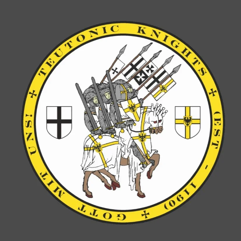 Футболка Crusader Seal Teutonic Knights Marching Into Battle новая летняя повседневная мужская футболка