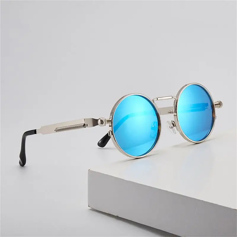 

Женские и мужские солнцезащитные очки, солнцезащитные металлические очки в стиле панк, хип-хоп, Uv400