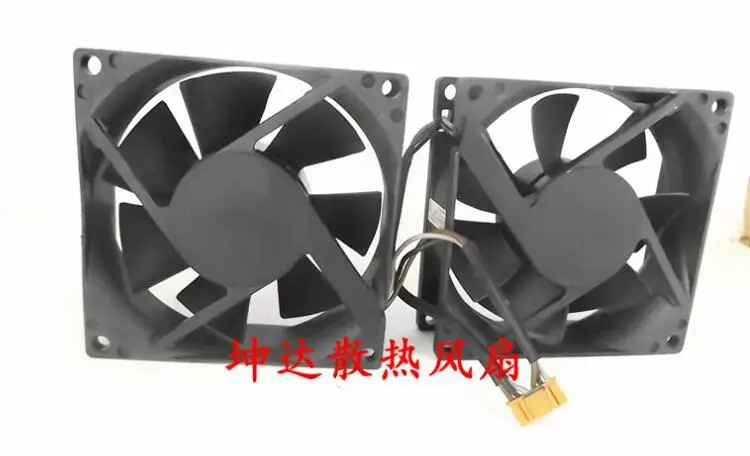 Адаптер для охлаждения сервера, 3 провода, 12 В, 0,30 А, 80x80x25 мм