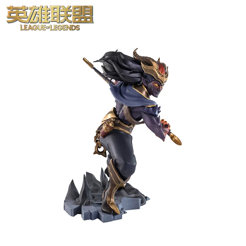 

In Stock Original League of Legends The Unforgiven Yasou Figure Model Nightbringer Genuine Collectible Boxed Dolls Toy Gift