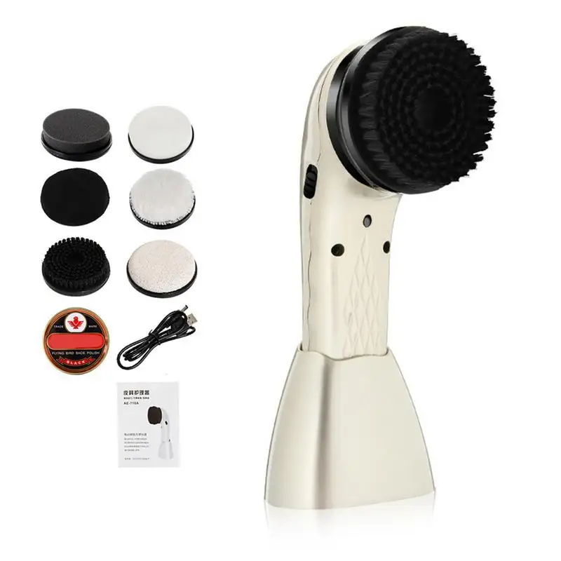 

Portable Handheld Automatic Electric Shoe Polisher Automatic Shoe Polishing Machine Cleaning Brush Shoe Leather Care Tools