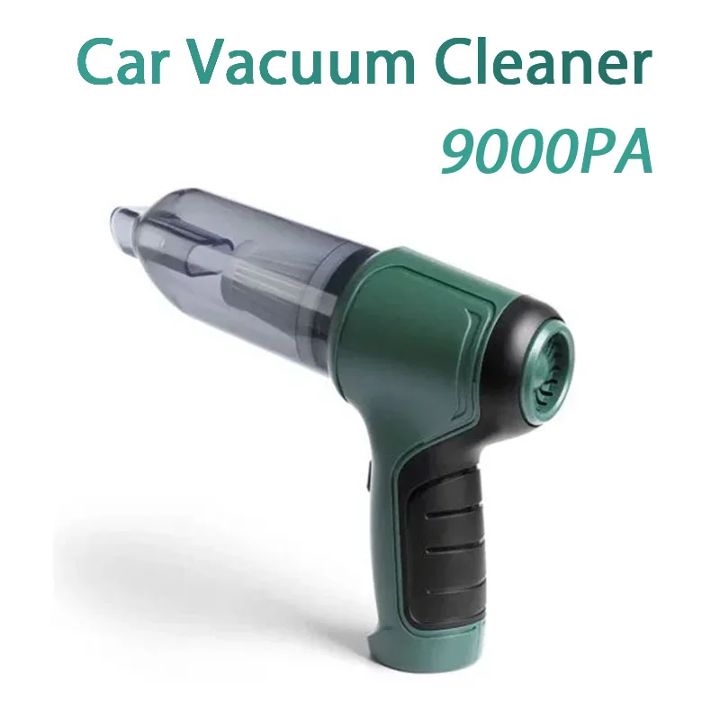 

Xiaomi 9000Pa Car Wireless Vacuum Cleaner 3 in 1 Blowable Cordless Handheld Auto Vacuum Home & Car Dual Use Mini Vacuum Cleaner