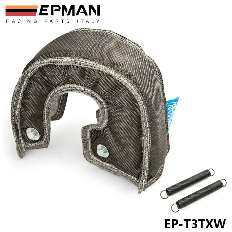 

EPMAN Carbon Fiber Turbo Blanket heat shield Cover High Performance FOR T3 / GT37 GT30 EP-T3TXW