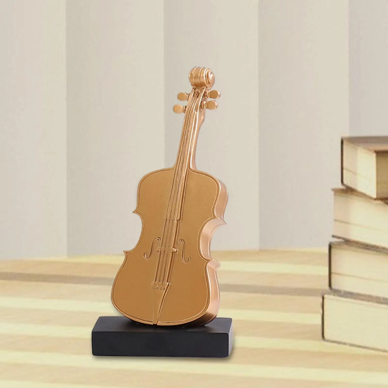 

Resin Violin Ornament Accessories Collection Christmas Music Musical Model