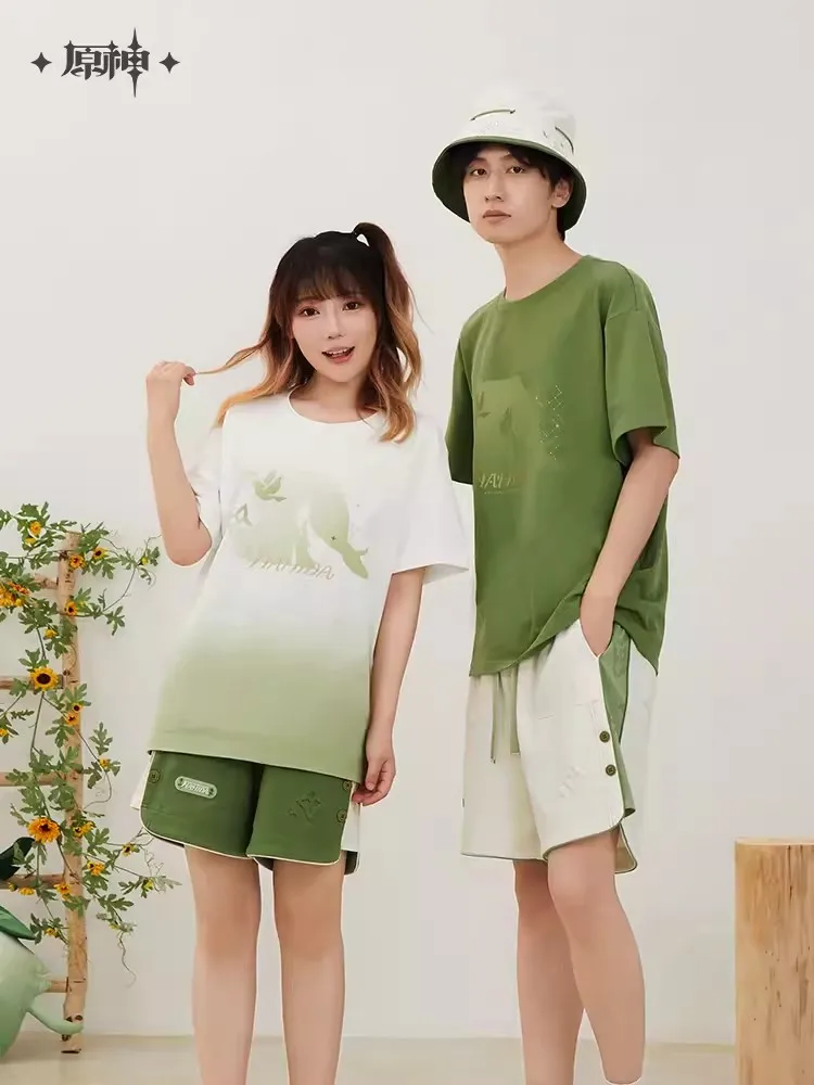 Genshin Impact Official Collaboration Shorts Nahida Collection Cosplay Dress Up Unisex Couple Dress Kawaii Clothing miHoYo New P