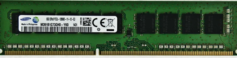 

RAM M391B1G73QH0-YK0 Server Memory Bar 8G PC3L-12800E 1600 ECC