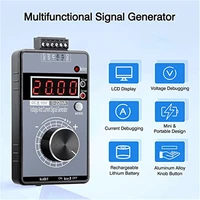 rechargeable 0 22ma4 20ma dc 0 10v signal generator lcd display current and voltage analog generator for plc panel debugging