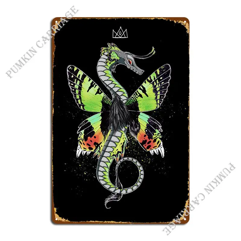 

Dragon King Metal Sign Rusty Bar Cave Decoration Club Tin Sign Poster