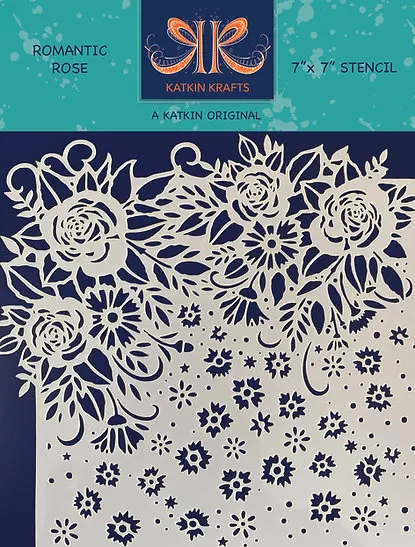 Трафарет 7x7 дюймов романтический фотографический инструмент для граффити