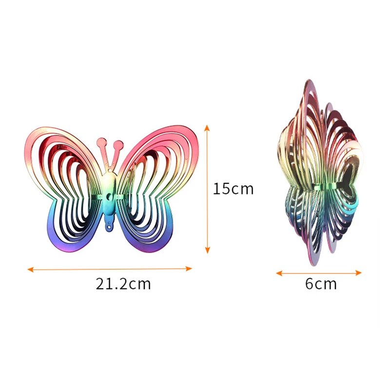 Рисунок 5 - 3D бабочка, ветровой Спиннер