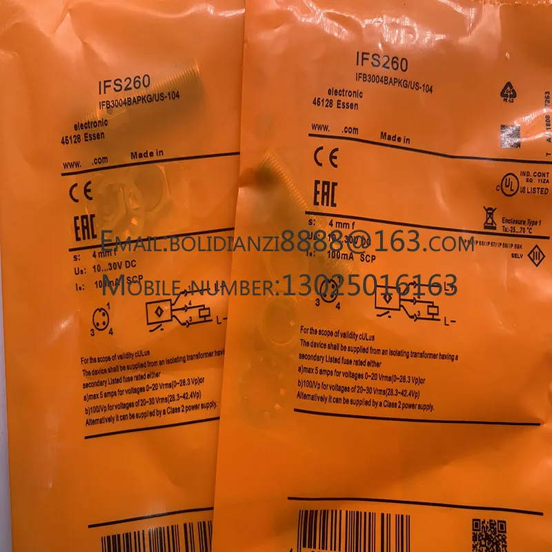 Новый датчик приближения IFS240 IFS260 IFS262 IFS263 IFS268 IFS241