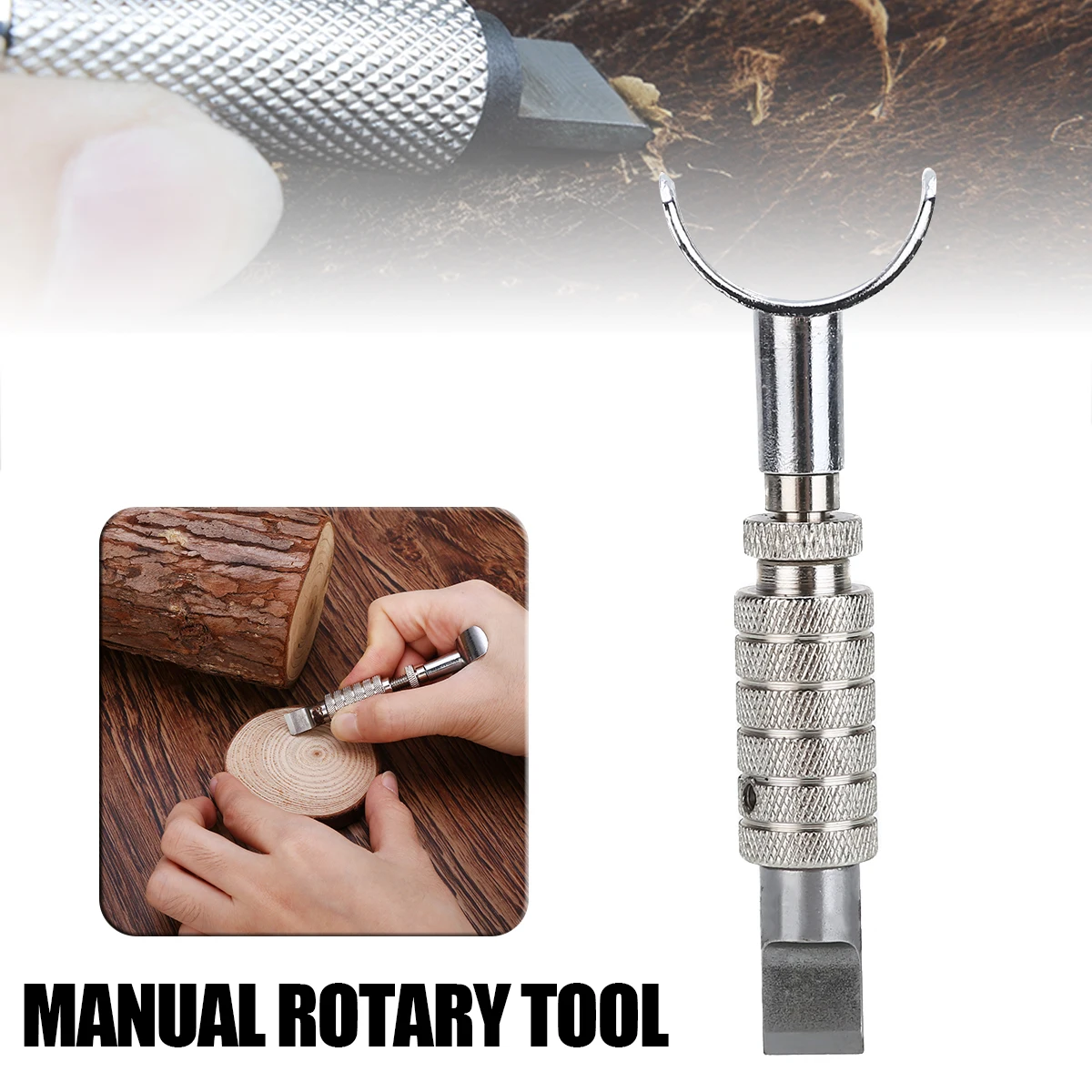 

1pc Metal Rotary Carving Cutter DIY Swivel Leather Rotary Knife For Leather Carving Cutting Craft Working Blade Hand Tool