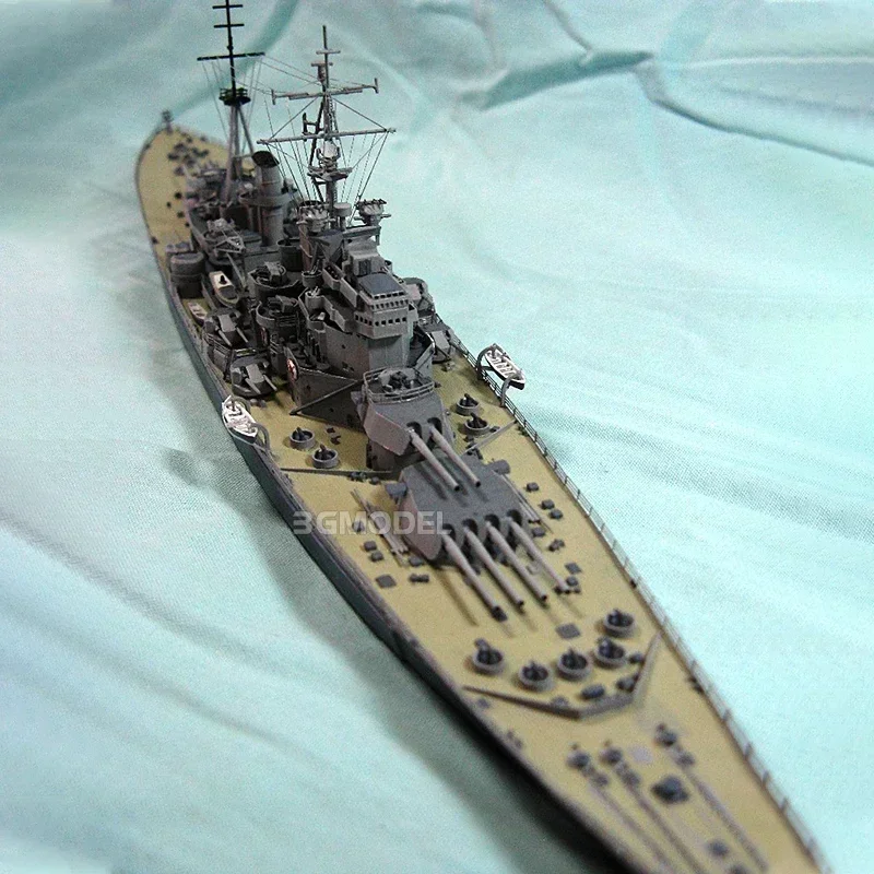 Фото Модель TAMIYA 1/700, 77525, британский линкор, King George V, серия Water Line, сборка, масштаб, игрушки «сделай сам», комплект модели №3