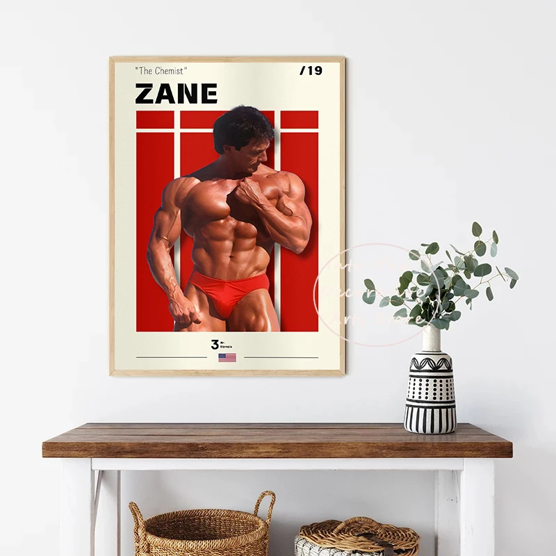 Настенный постер с изображением тренажерного зала