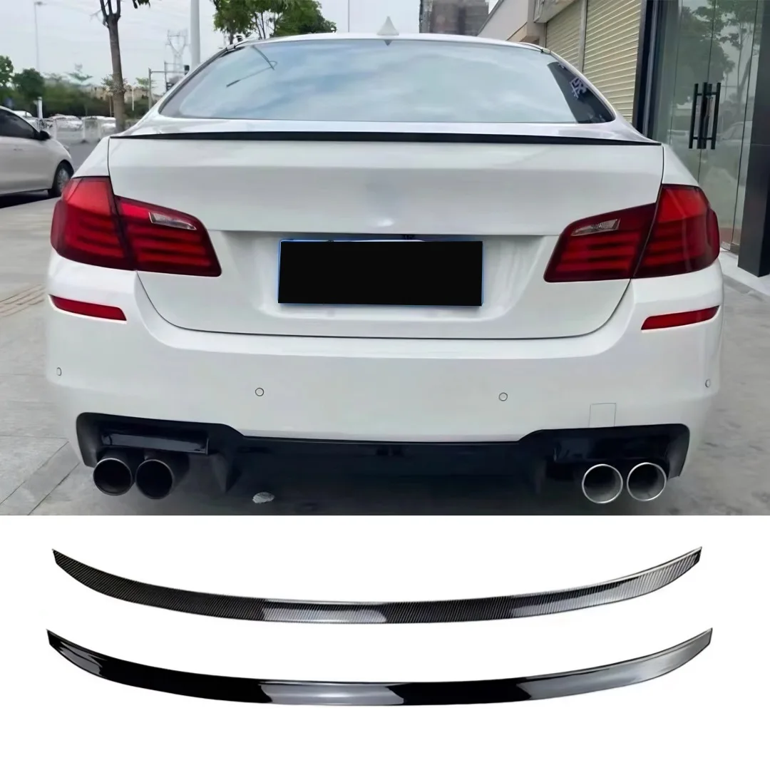 Фото Для BMW 5 серии F10 F18 2010-2017 520i 528i 530i 535i 550i: Дефлектор воздухозаборника, тюнинг-спойлер на крышку багажника, задний спойлер на крышу, в стиле M5 M4 MP №3