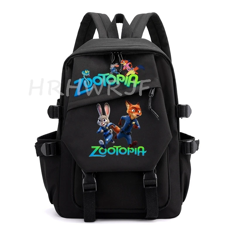 Фото Рюкзаки Judy Nick Zootopia 2, детские школьные сумки, рюкзаки для подростков, мальчиков и девочек, вместительные рюкзаки для студентов, повседневные рюкзаки для путешествий на открытом воздухе, Mochilas №3