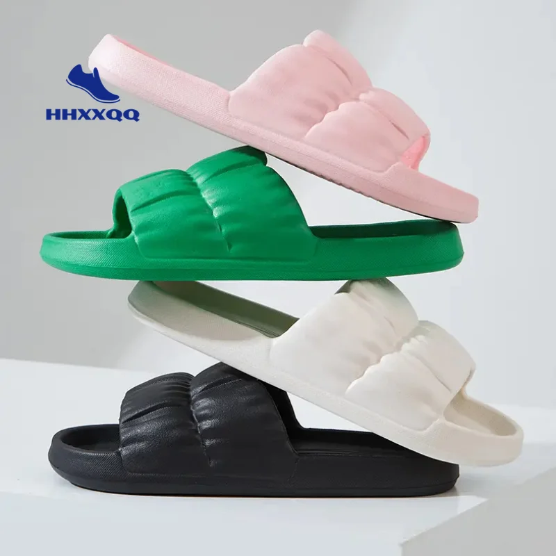 

Сандалии женские, Эва, летняя уличная одежда, толстая подошва, мягкие тапочки для дома и мужчин