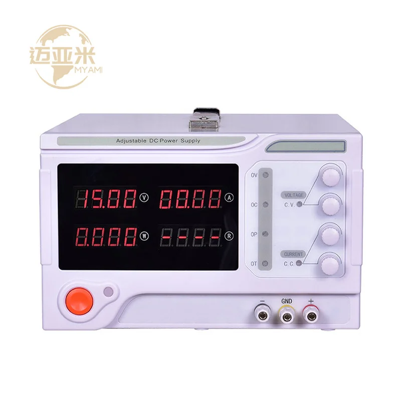 

MYAMI High Current Digital Bench 15V 60A Adjustable Laboratory Variable DC Switching Power Supply