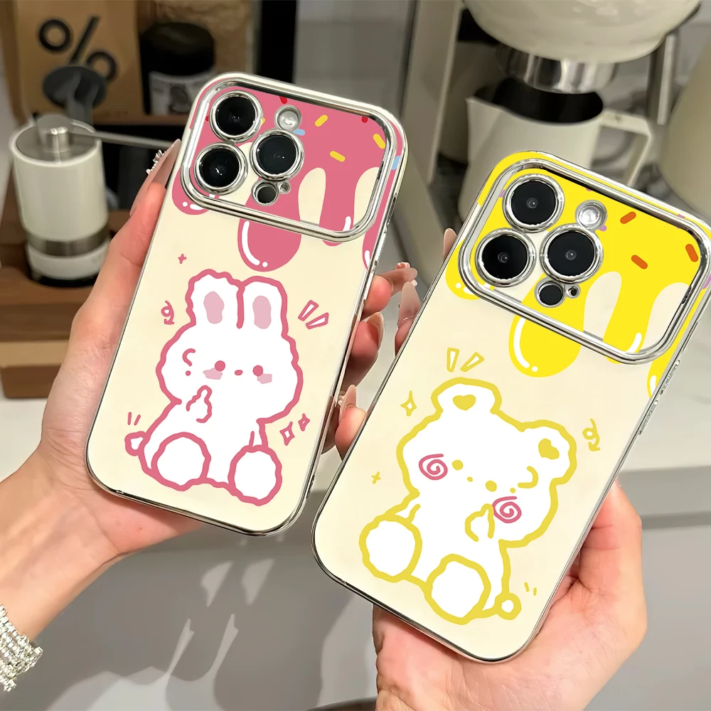 Чехол для телефона с большим окном iPhone 12 11 13 14 15 16 Max Pro Plus