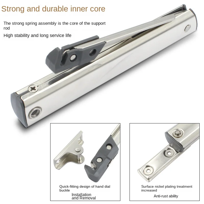 Гидравлический стержень для шкафа складная подставка под дверь с бесплатным