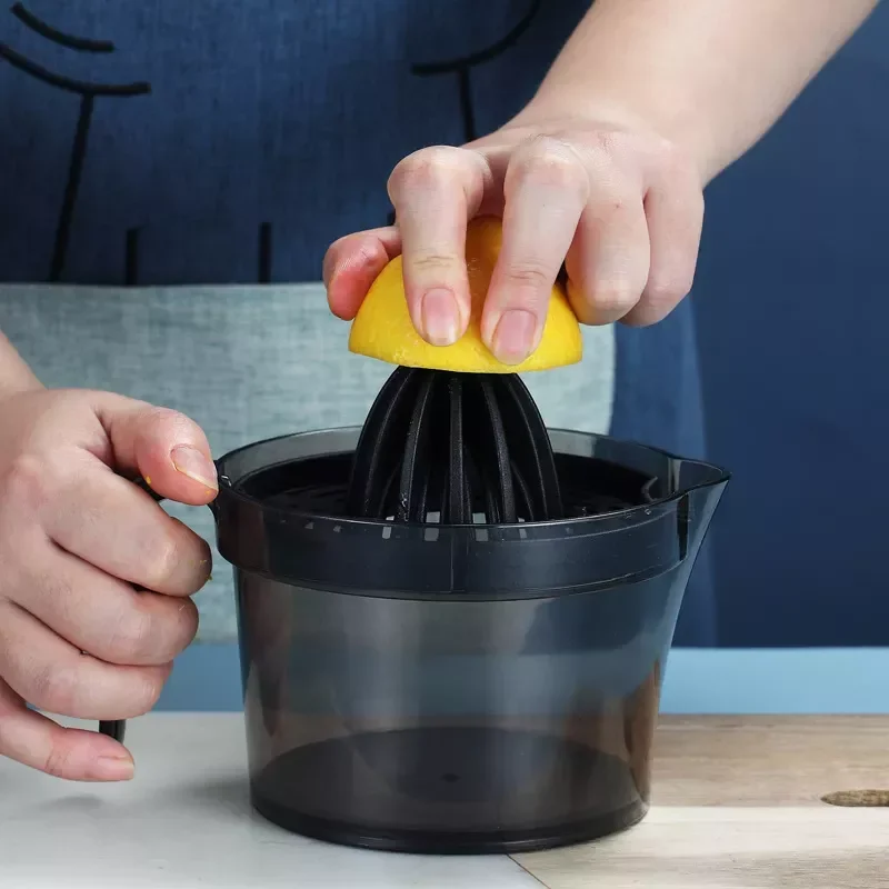 

Citrus Lemon Orange Juicer Manual Hand Squeezer fruit Juicer with Built-in Measuring Cup and Grater