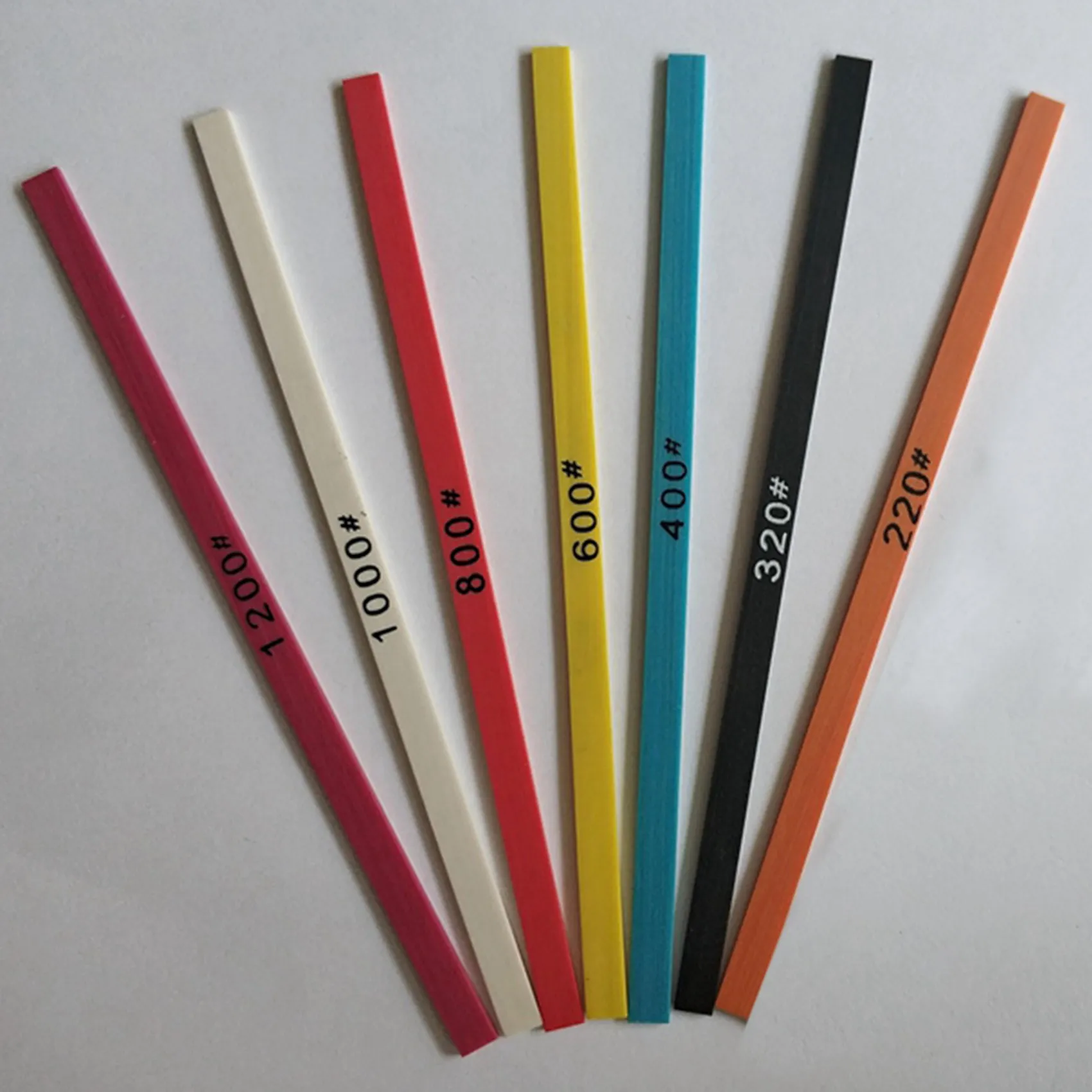 Камень точильный керамический 100x4x1 мм 7 шт.