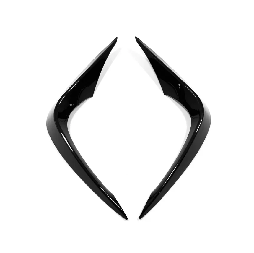 

Для Toyota Highlander XU70 Kluger 2020 2021 2022 ABS пластиковые автомобильные передние противотуманные фары Fram крышка наклейки аксессуары