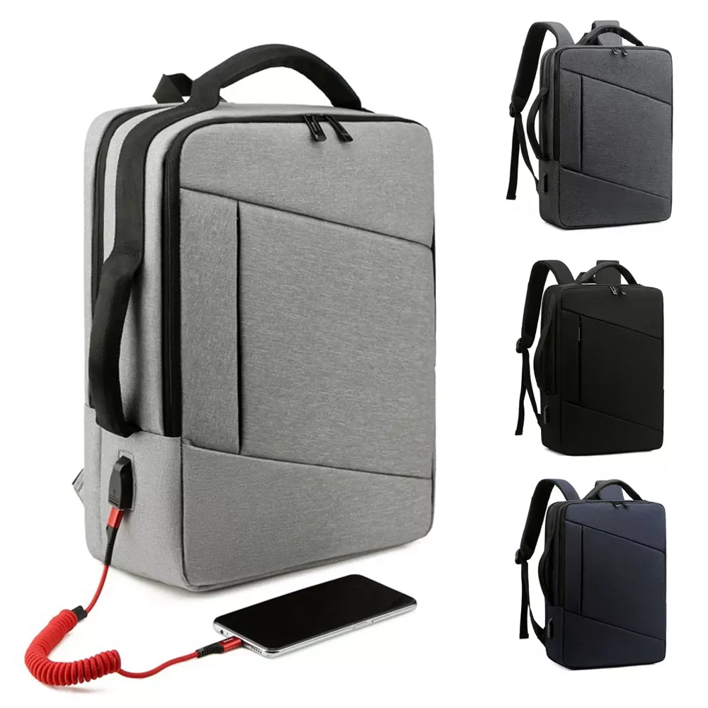 

Multi-Functional Laptop Backpack For 13.3 14 15.6 Inch Notebook Case With Handle Sleeve Bag Travel Daypacks Waterproof Briefcase