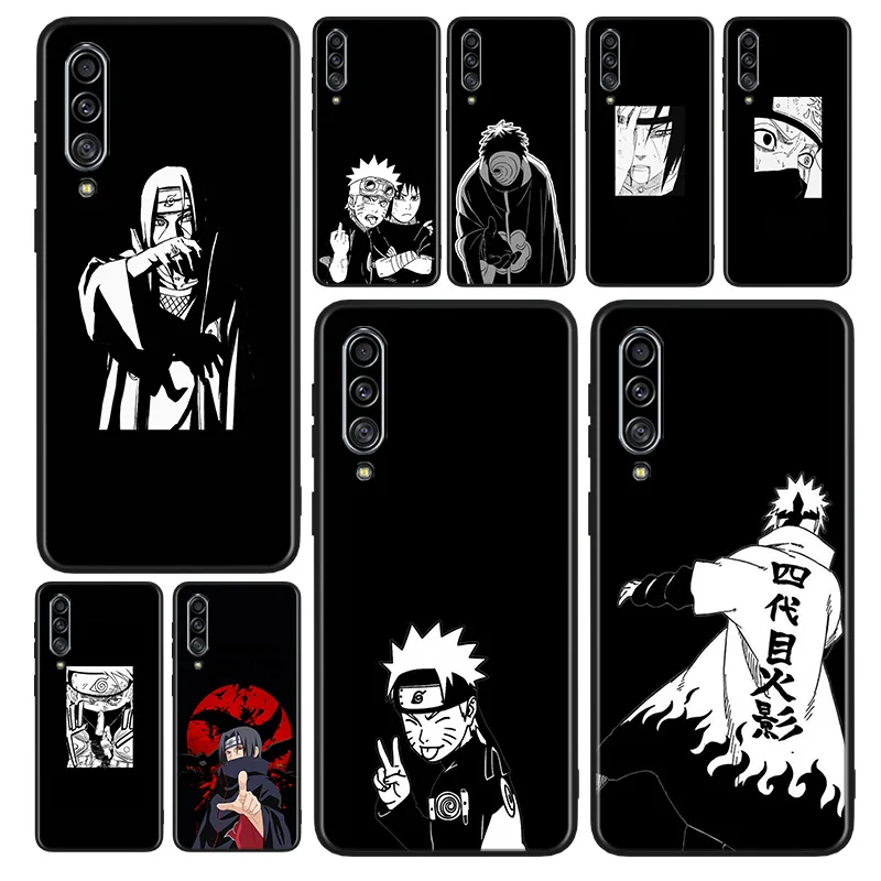 

Anime Naruto Kakashi Hatake Phone Case For Samsung A90 A80 A70S A60 A50S A30S A40 A2 Core A20E A20S A30 A10S Black Cover