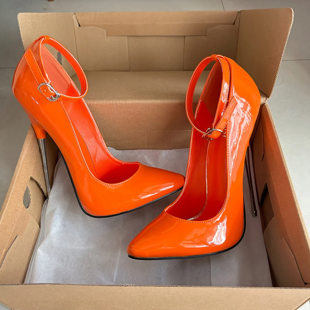 Туфли-лодочки женские на очень высоком каблуке 16 см унисекс