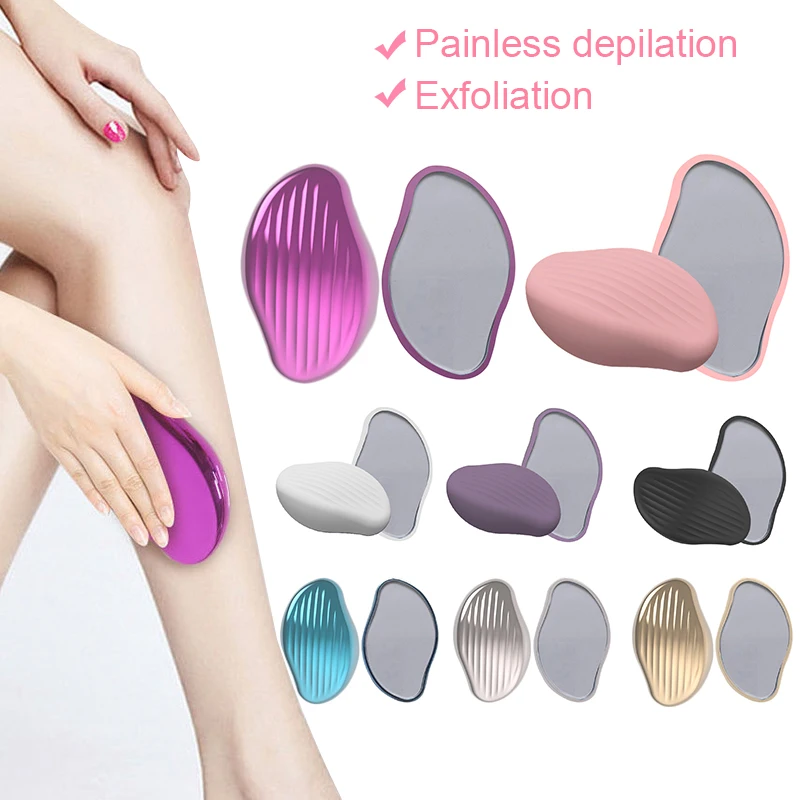 

1PC Painless Nano Epilator Physical Crystal Hair Removal Body Depilation Tool Man Women's Hair Removal Beauty Sanding Artifact