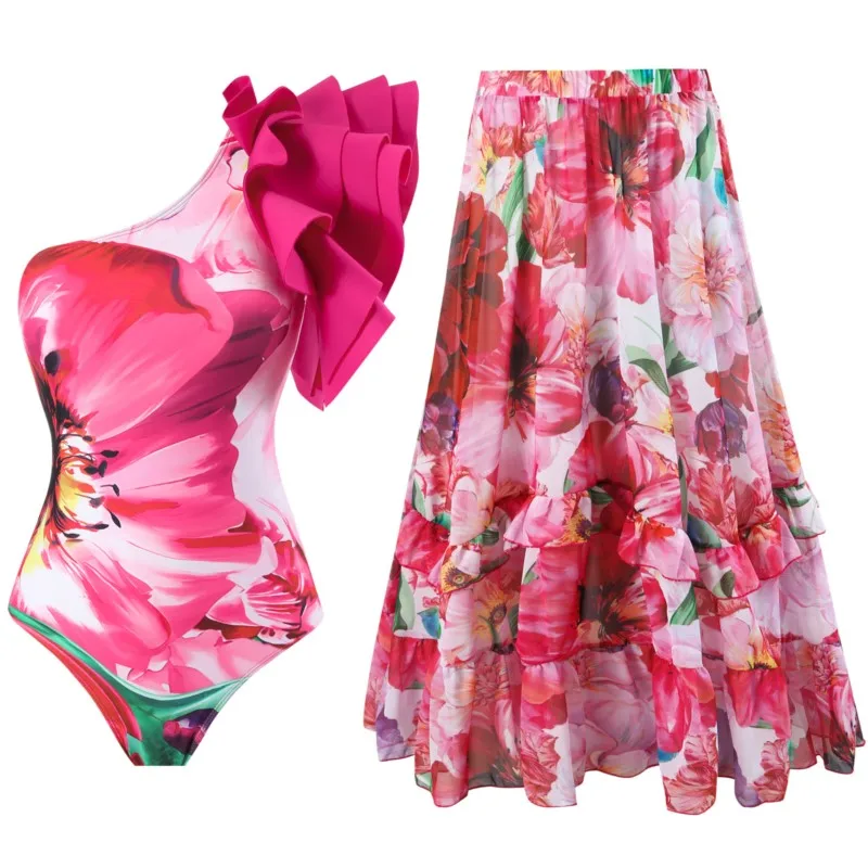 Женский слитный винтажный купальник роскошное бикини с открытой спиной Пляжное