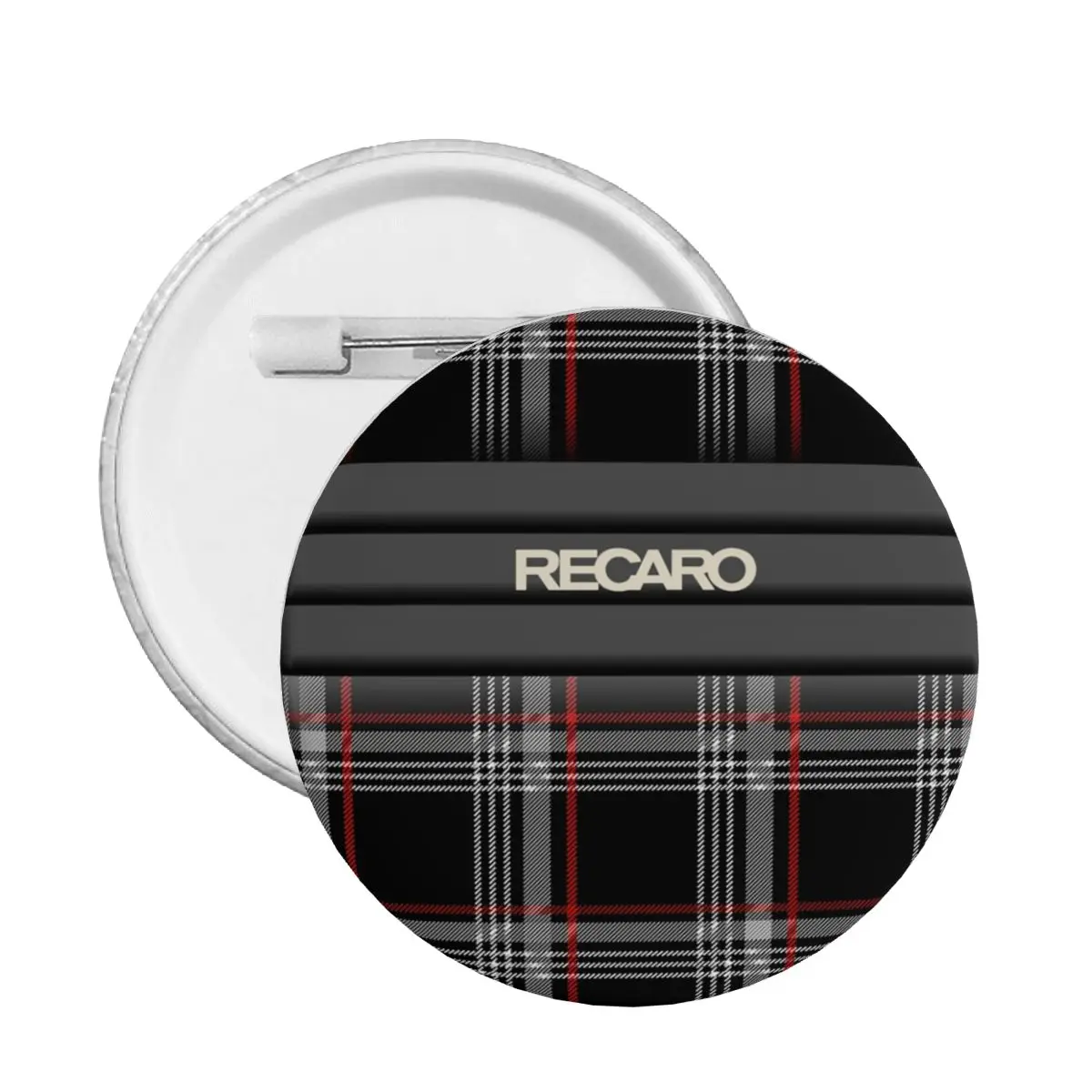 Recaros круглая булавка для сумок настраиваемые значки броши