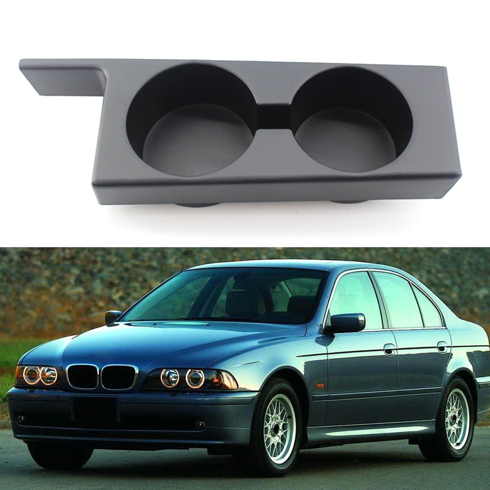 

Front Cup Holder Phone Easily Installation Personal Car Elements for BMW E39 5 Series 525i 528i 530i 540i M5 1997-2003