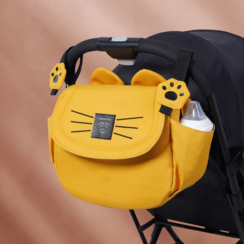 

Сумка-Органайзер для детской коляски, Портативная сумка для мам, сумка для хранения подгузников и бутылочек для кормления, многофункциональные подвесные сумки для колясок