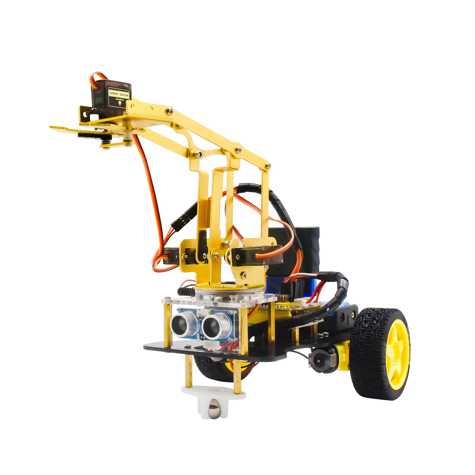 Заводская поставка 4DOF Механический робот-манипулятор Автомобильный комплект