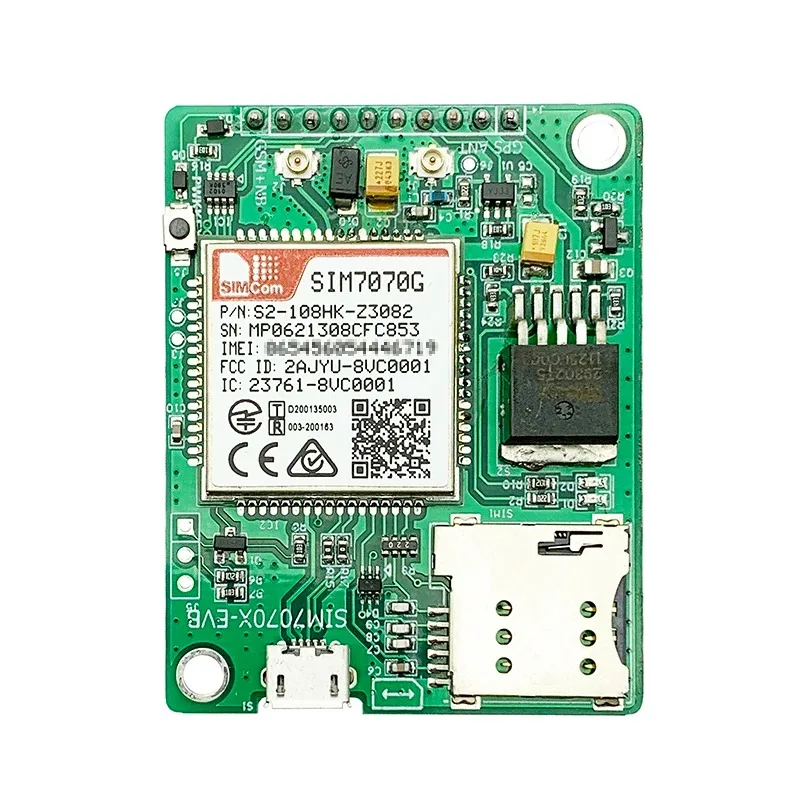 SIMCOM SIM7070G Breakout Development Модуль LPWA NBIOT Основная плата со слотом для SIM-карты