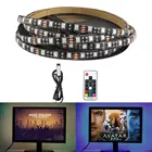 Водонепроницаемая светодиодная лента RGB 5050 для подсветки телевизора, 5 В, USB, может подойти для внутреннего освещения, украшения спальни