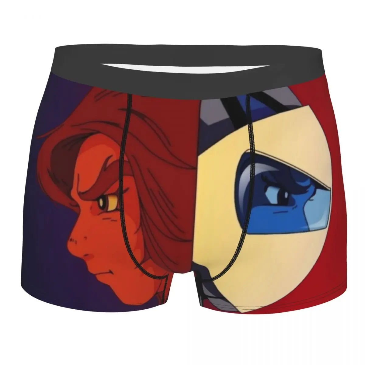 

Sexy Goldrake Actarus Boxers Shorts Underpants Male Comfortable UFO Robot Grendizer Briefs Underwear