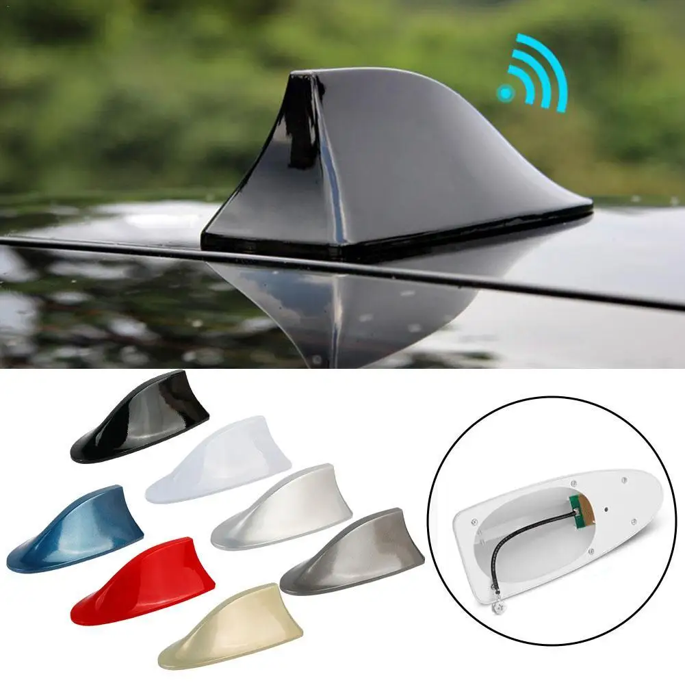 

Автомобильный радиоприемник «Акулий плавник», автомобильная антенна, радио, FM-сигнал, дизайн для всех автомобилей, антенна, Стайлинг автомобиля, горячая Распродажа