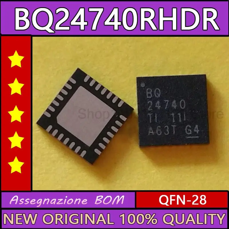

10 шт, BQ24740RHDR, BQ24740 QFN-28, Новая фотография