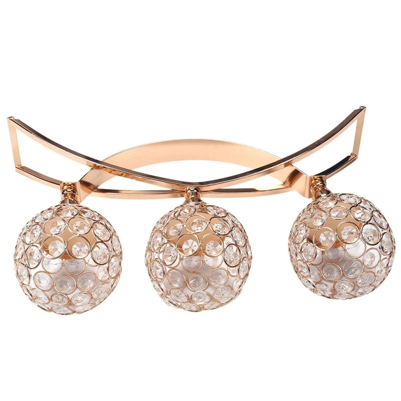 Акция! Хрустальные подсвечники 3 держателя железный подсвечник для журнального