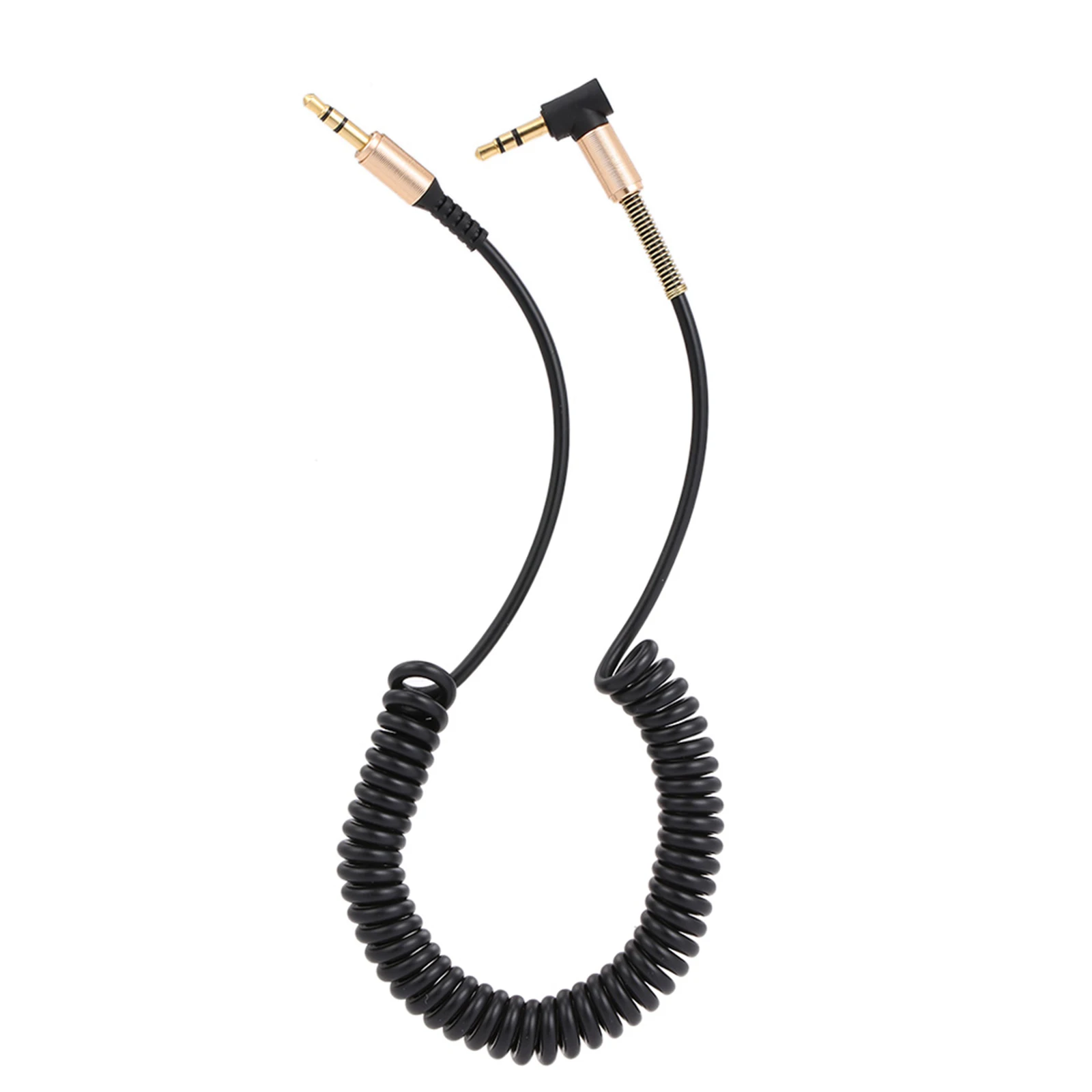 

1.7 Meter Audio Extension Cable 3.5mm Jack Male to Male AUX Cable 3.5 mm Audio Extender Cord w/Sprin