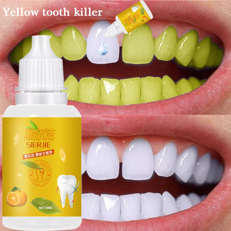 

Teeth Whitening Essence Liqud Oral Hygiene Cleaning Whiten Tooth Serum Remove Oral Odor Plaque Stains Dental Bleach Care Tools
