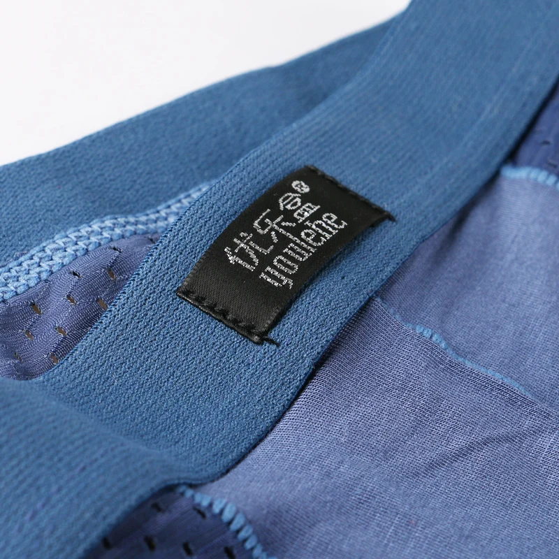 2017 Cool Summer Ice Silk Men's Boxer Shorts Best Selling Super Breathable Mesh Brand Men Underpants 4PCS/LOT M550