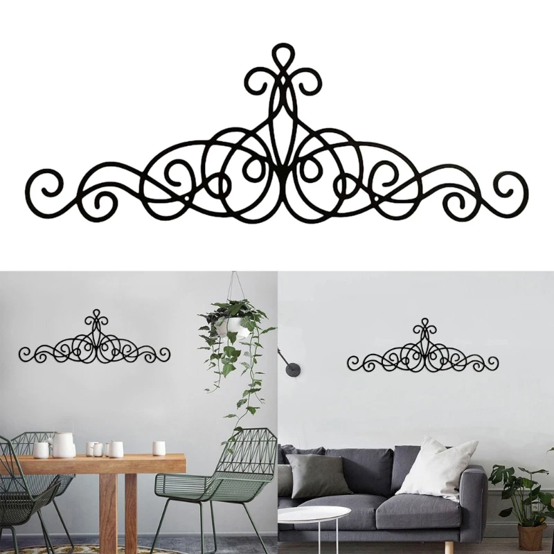 

Geometric Hollowed Decoration Nordic Style Wall Sculpture for Bedroom Hotels