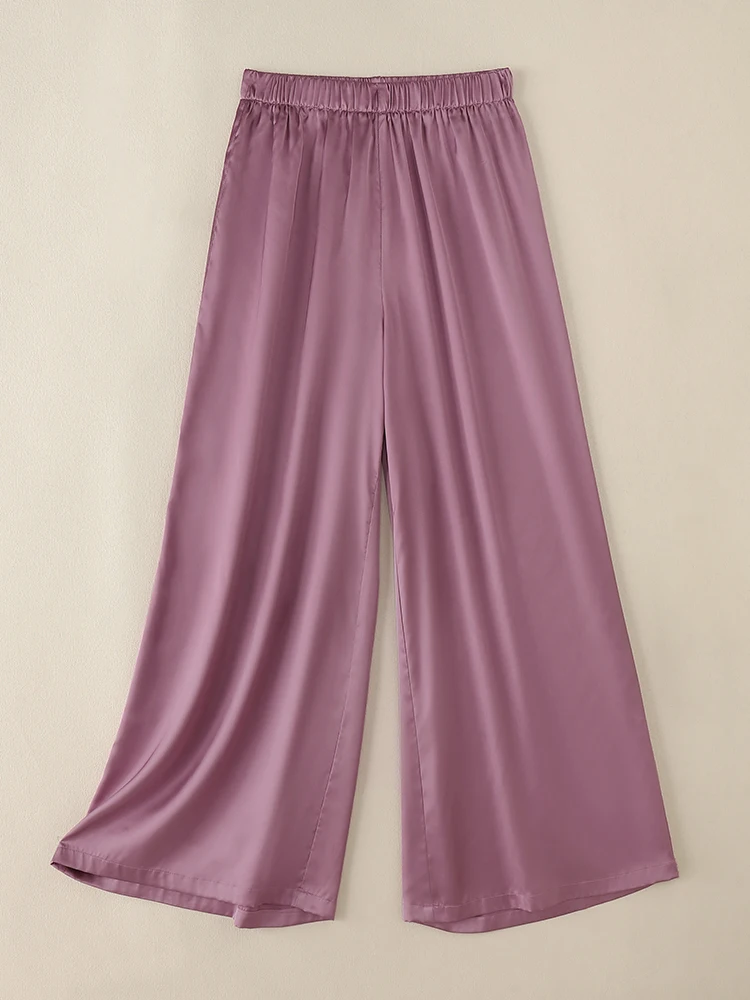 ZANZEA Fashion Women Wide Leg Pants 2024 Autumn Trousers Elegant High Waist Solid Loose Long Pantalon Spring Oversize Palazzo