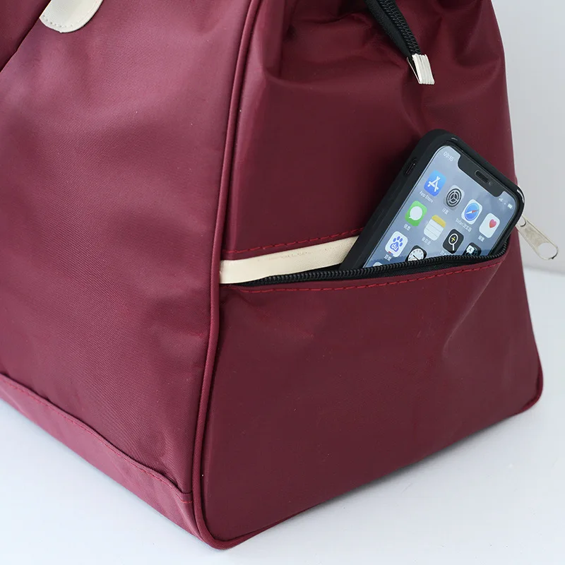 Collapsible Travel Duffel Bag High Capacity Waterproof Clothes Storage Package Move Sundries Organize Handbag Accessorie Supplie