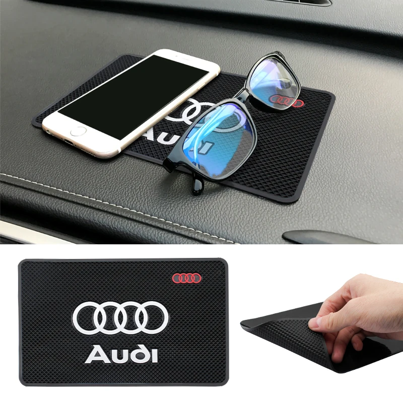 

Low Price Car Dashboard Anti-Slip Pad Accessories Place Phone Holder For Audi A3 A4 B5 B6 A5 A6 C6 C5 A1 A7 A8 Q2 Q3 Q5 Q7 S6 TT